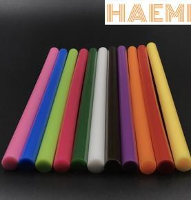 Color hot melt glue stick