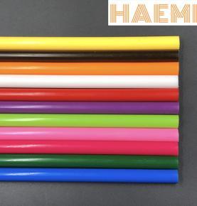 Color hot melt adhesive stick